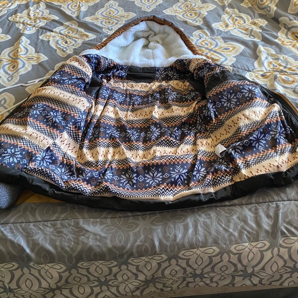 Men’s Multicolored Bomber Jacket - Picture 3 of 4